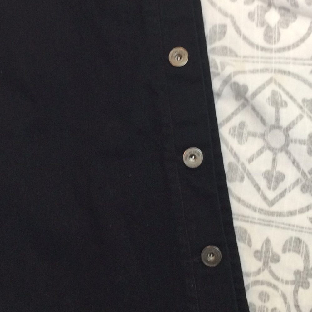 Peace Love World black denim button leg flared jeans. Nice nearly new - Picture 4 of 16